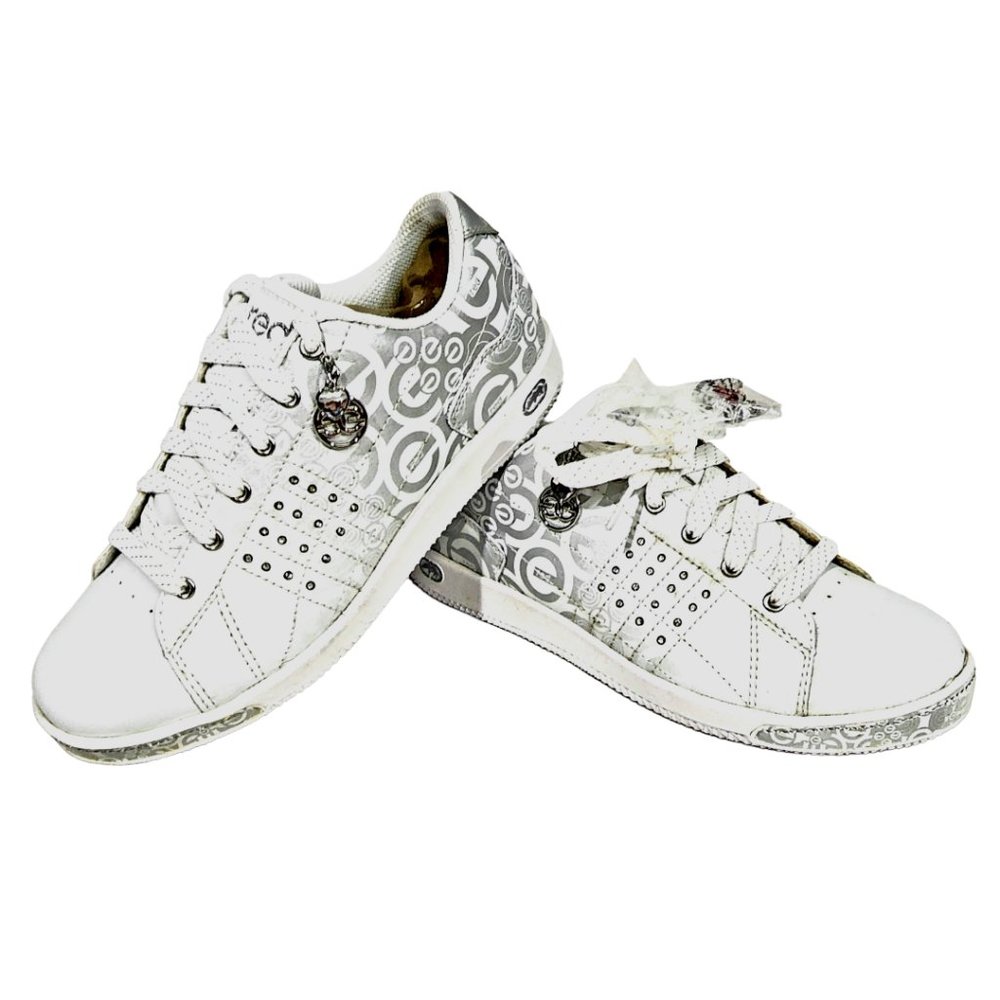 Vintage Red by Marc Ecko Phranz Phayde White Silver